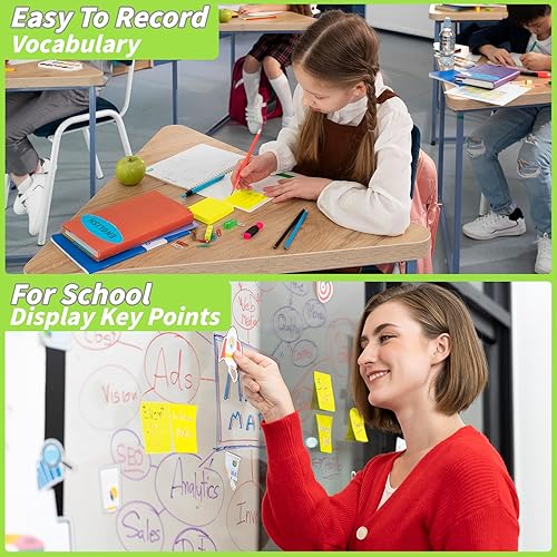 Miniatura 6 de Paquete de 60 notas adhesivas de 3 x 3, almohadillas adhesivas amarillas, almohadillas autoadhesivas, 75 hojasbloc, fáciles de publicar para