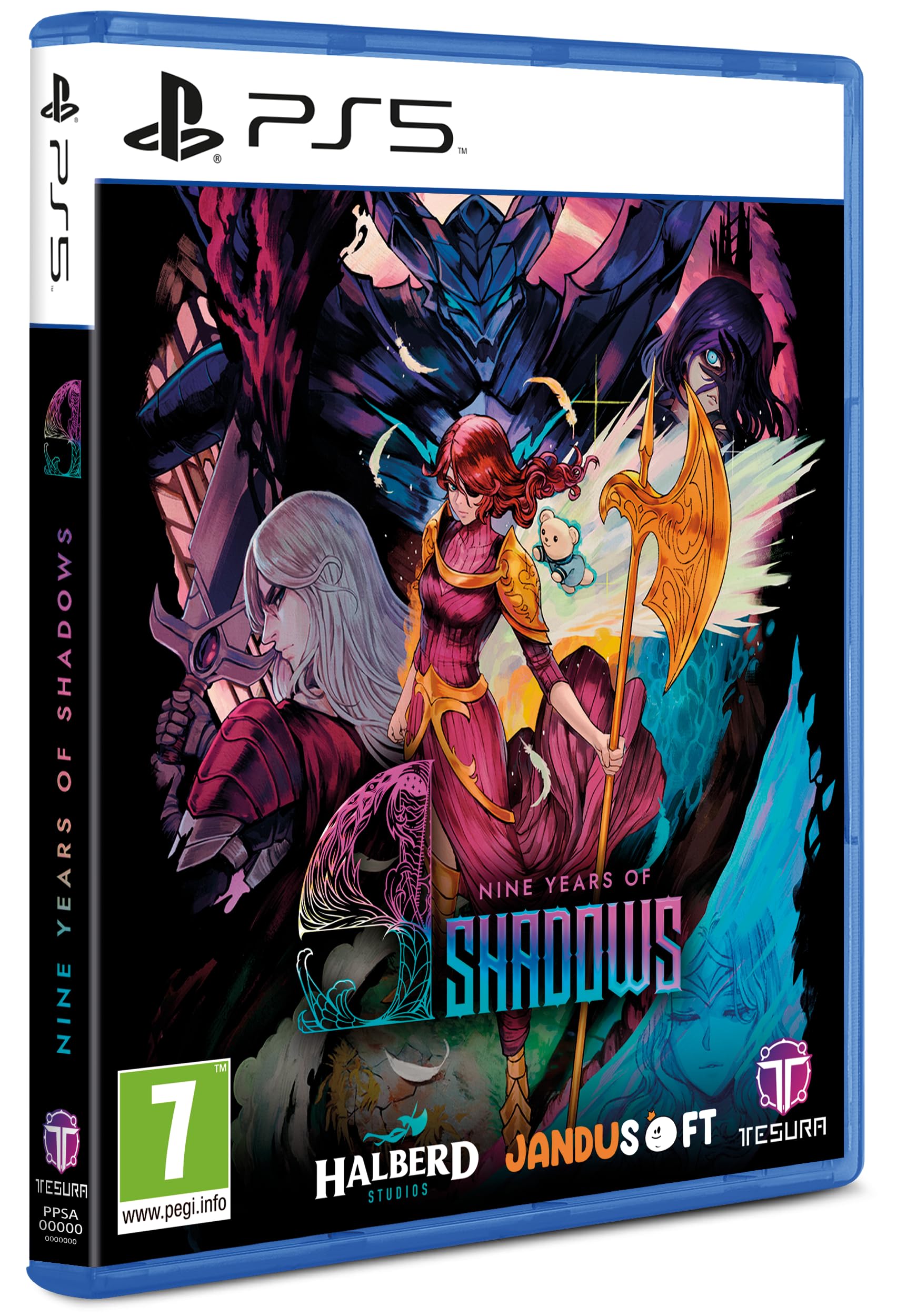 9 Years of Shadows - Aventure Metroidvania sur Playstation 5