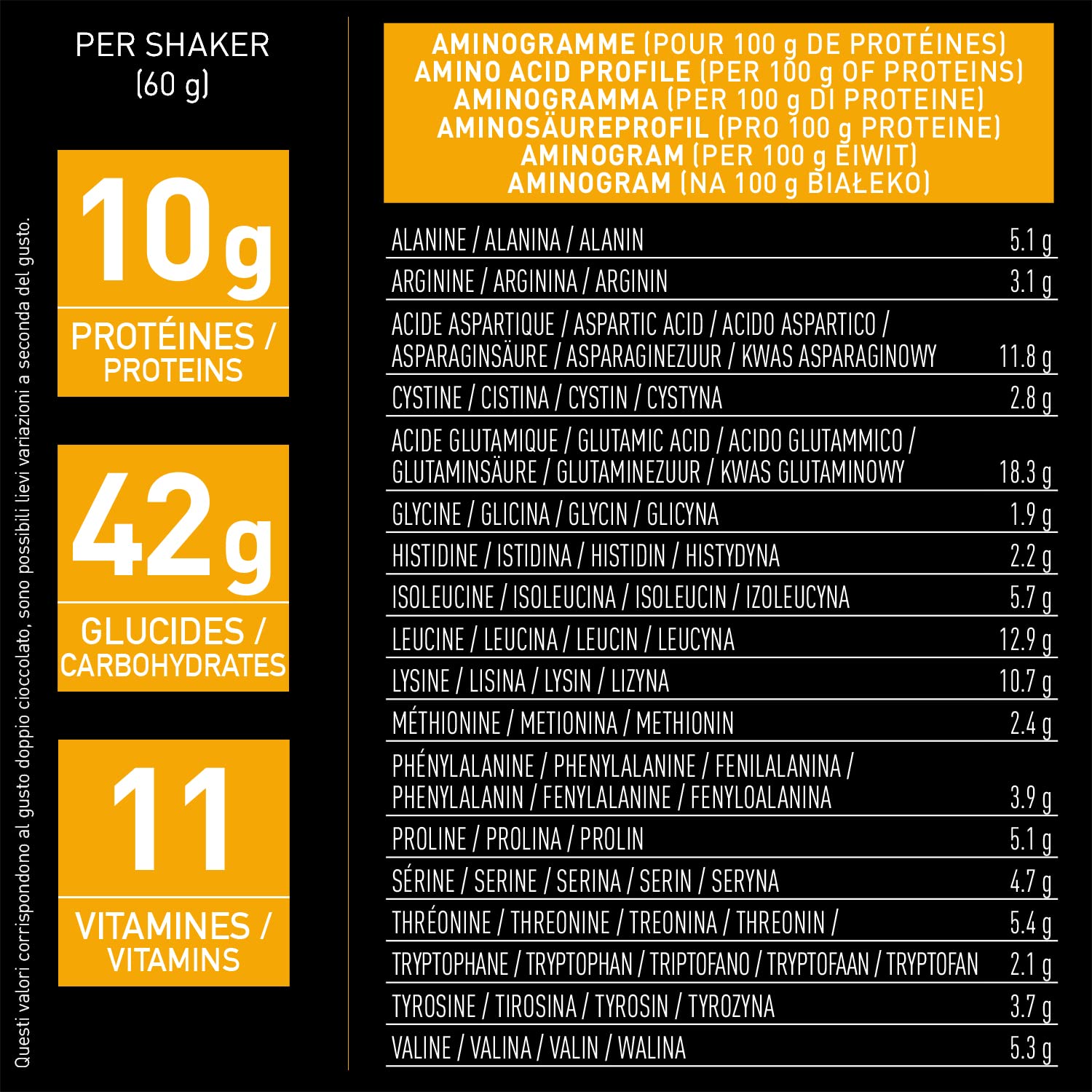 EAFIT Gainer Max Double Chocolat 1,1kg