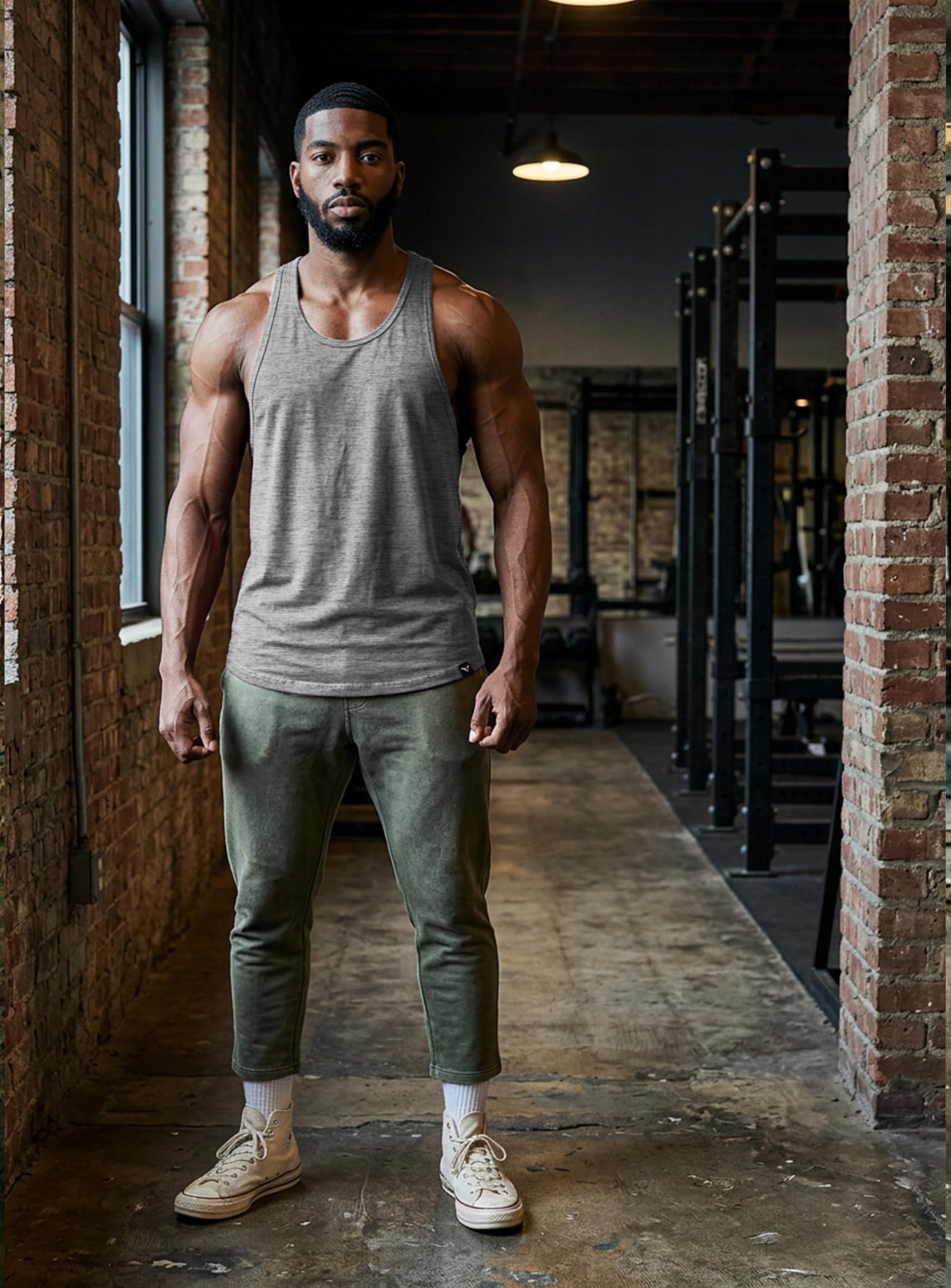 Canotta da uomo Bodybuilding Stringer senza maniche Camicie da palestra | senza maniche, palestra, allenamento, allenamento, fitness, sollevamento pesi, esercizio, atletico, forza, fisico, sport