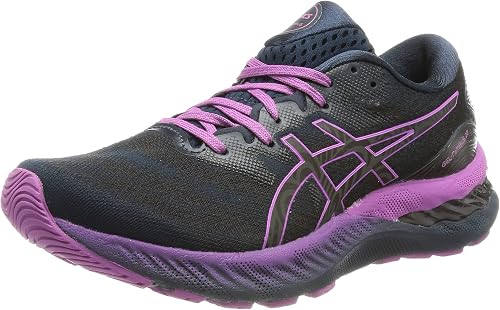 ASICS Women's Gel-Nimbus 23 Road Running Shoe, French Blue Lite Show, 6.5  UK: Amazon.co.uk: Shoes \u0026 Bags