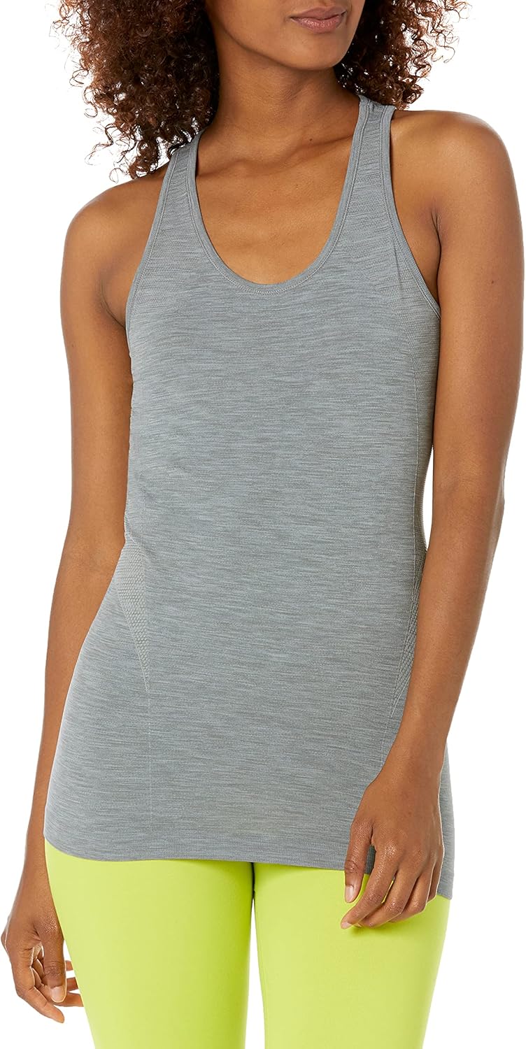 Sweaty Betty Women's Athlete Smless Workout Vest/Charcoal Gry