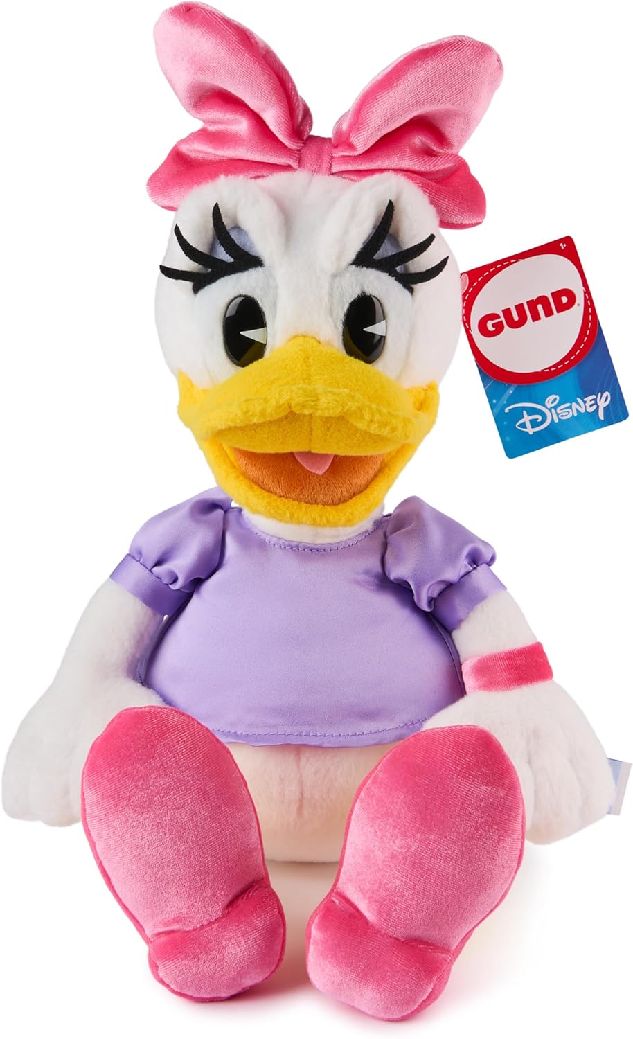 GUND Disney Official Daisy Duck Classic Plush, Mickey and Friends, Deluxe Collector Stuffed Animal for Ages 1 and Up, Blue/White, 14”