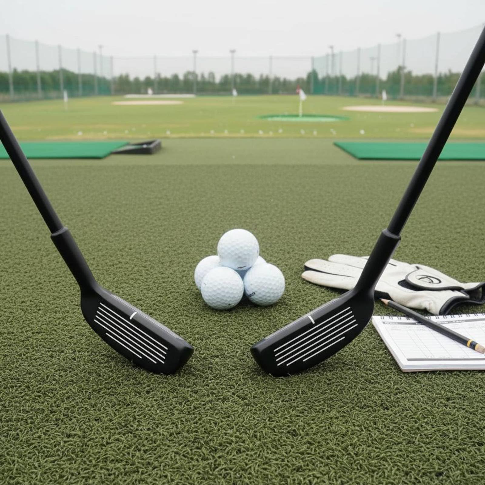 Milageto Putter a Basso Centro di Gravità Allenamento Putting Attrezzatura Sportiva per Principianti