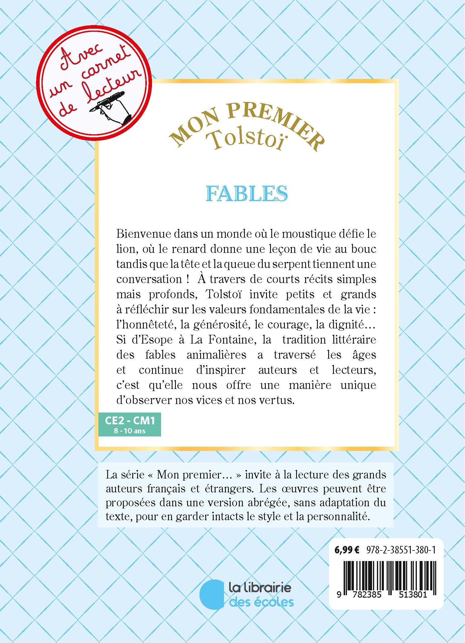 Image secondaire de Mon Premier Tolstoï : Fables pour Jeunes Lecteurs