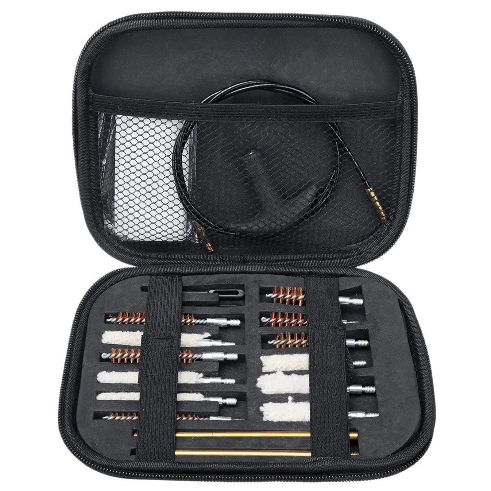 Kit de nettoyage de pistolet 16 pièces portables pour l'entretien au stand de tir