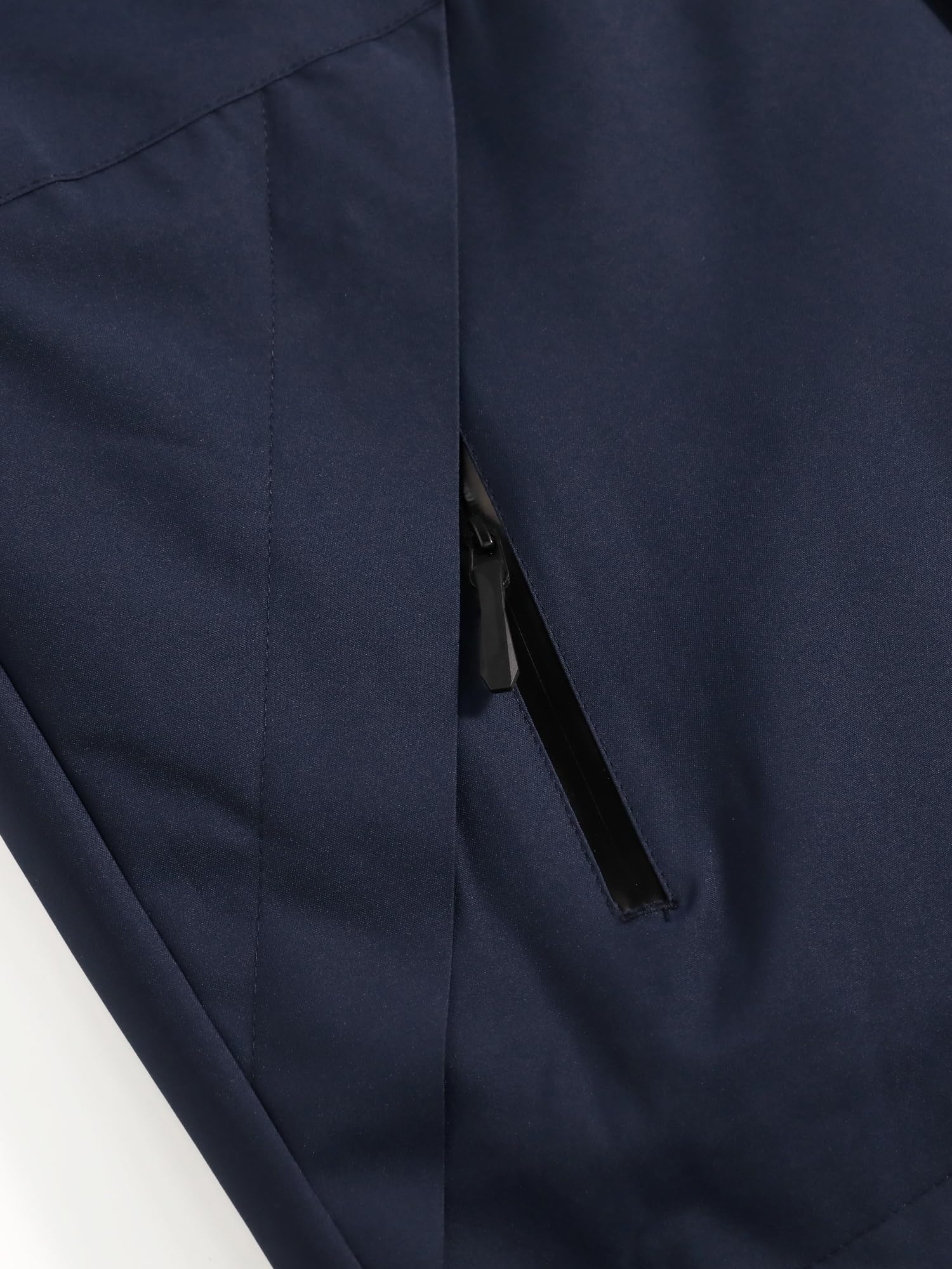 YOUTHUP Homme Coupe Vent Veste 3 en 1 Imperméable et Respirant Manteau à Capuche Doublé Polaire pour la Randonnée