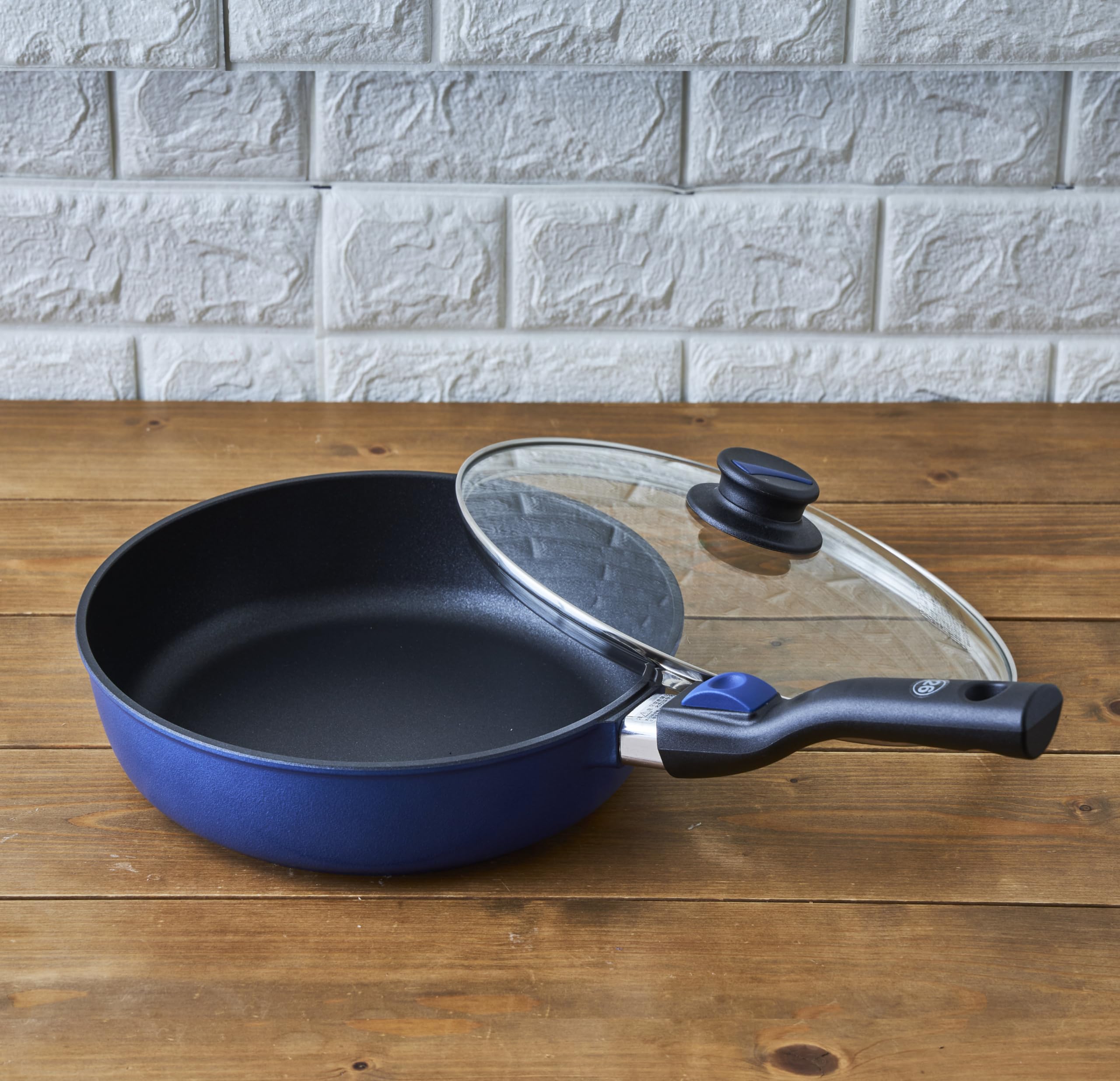 Amazon | スピニー／IH26cmフライパン ガラス蓋付（IH&ガス両用