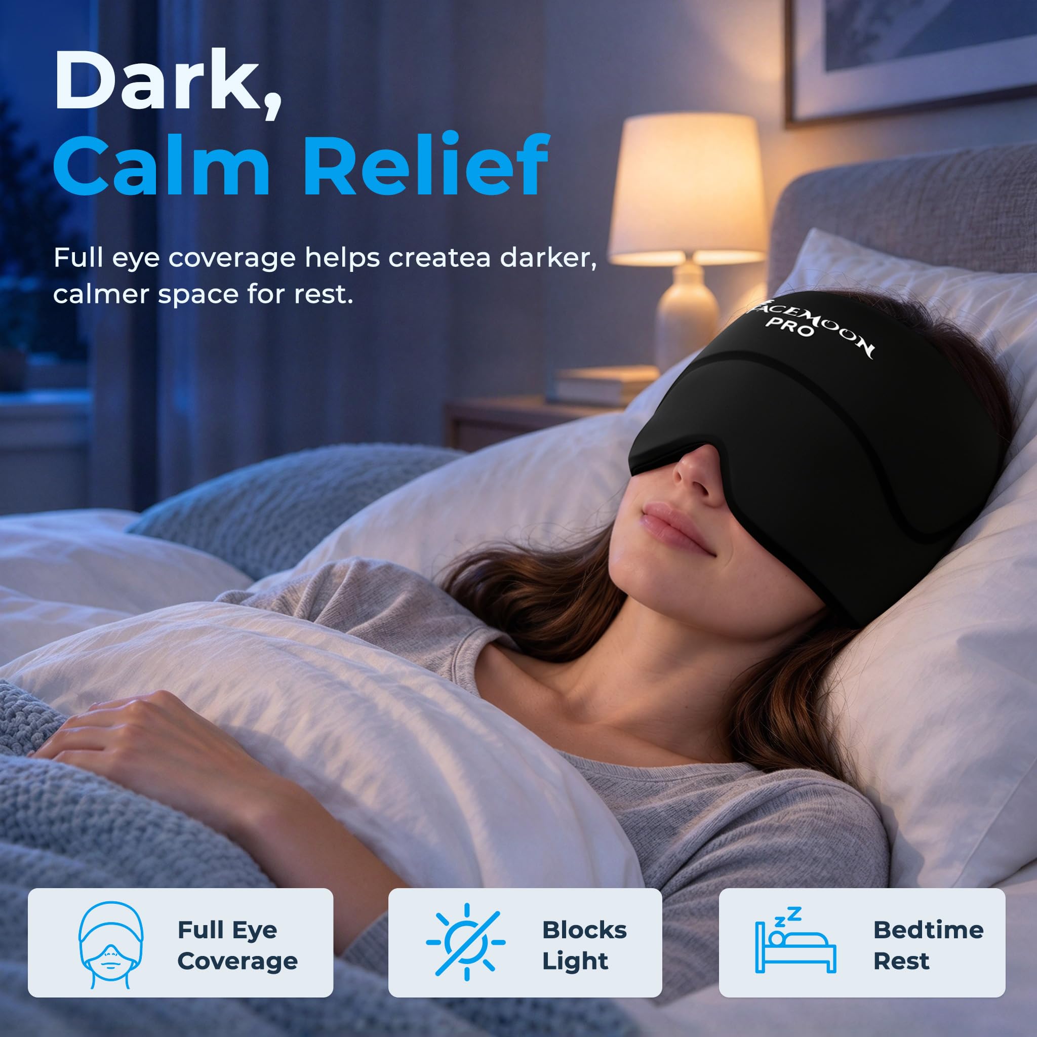 Migraine Relief Cap PRO: ContourRelief™ Extra Cooling Headache Hat Ice Pack — Amazon image 8