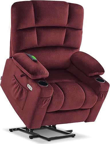 MCombo Dual Motor Power Lift Recliner Chair with Massage and
