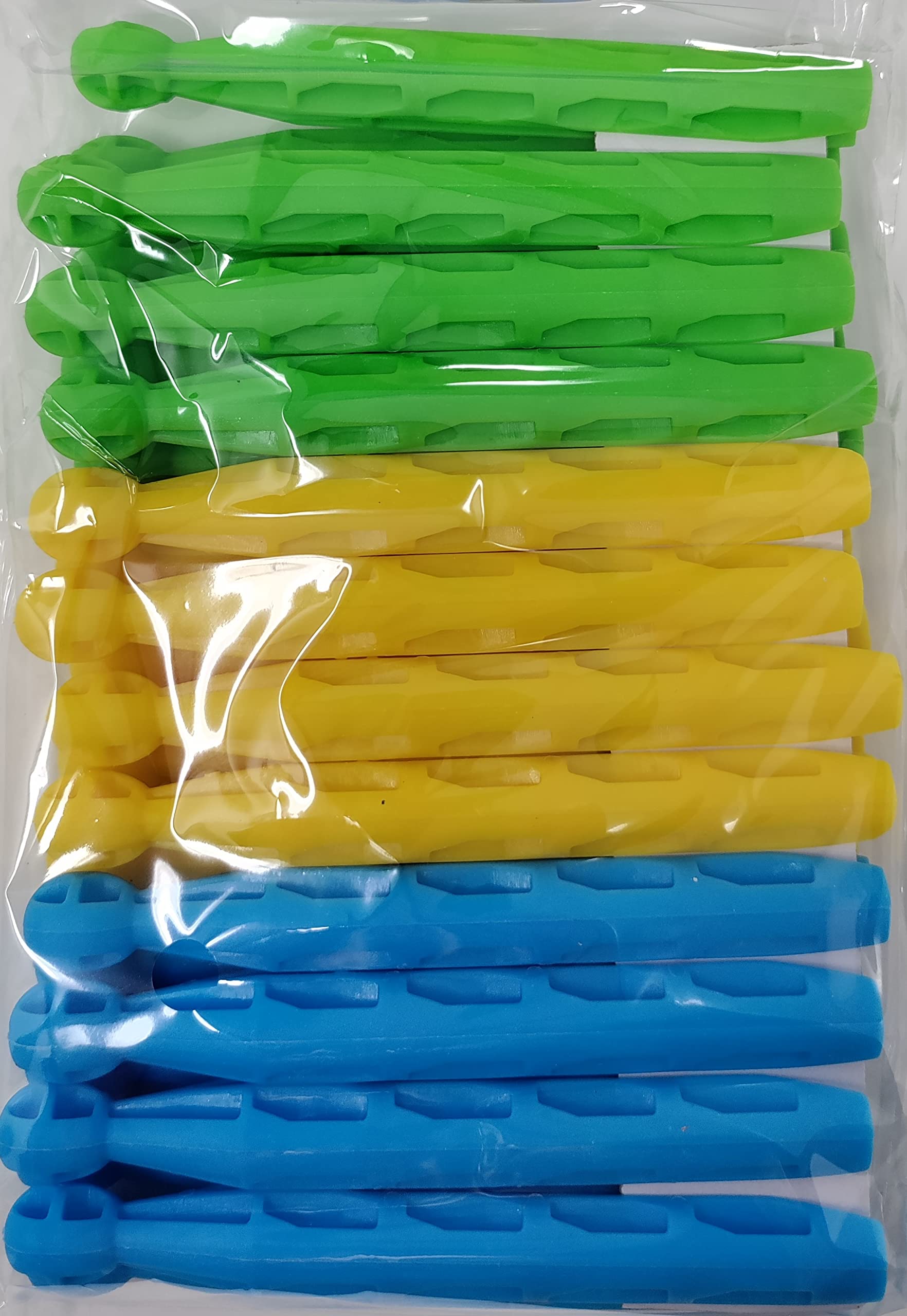 24 pack Plastic Dolly Pegs Washing Clothes Line Strong & Durable Bright Colours