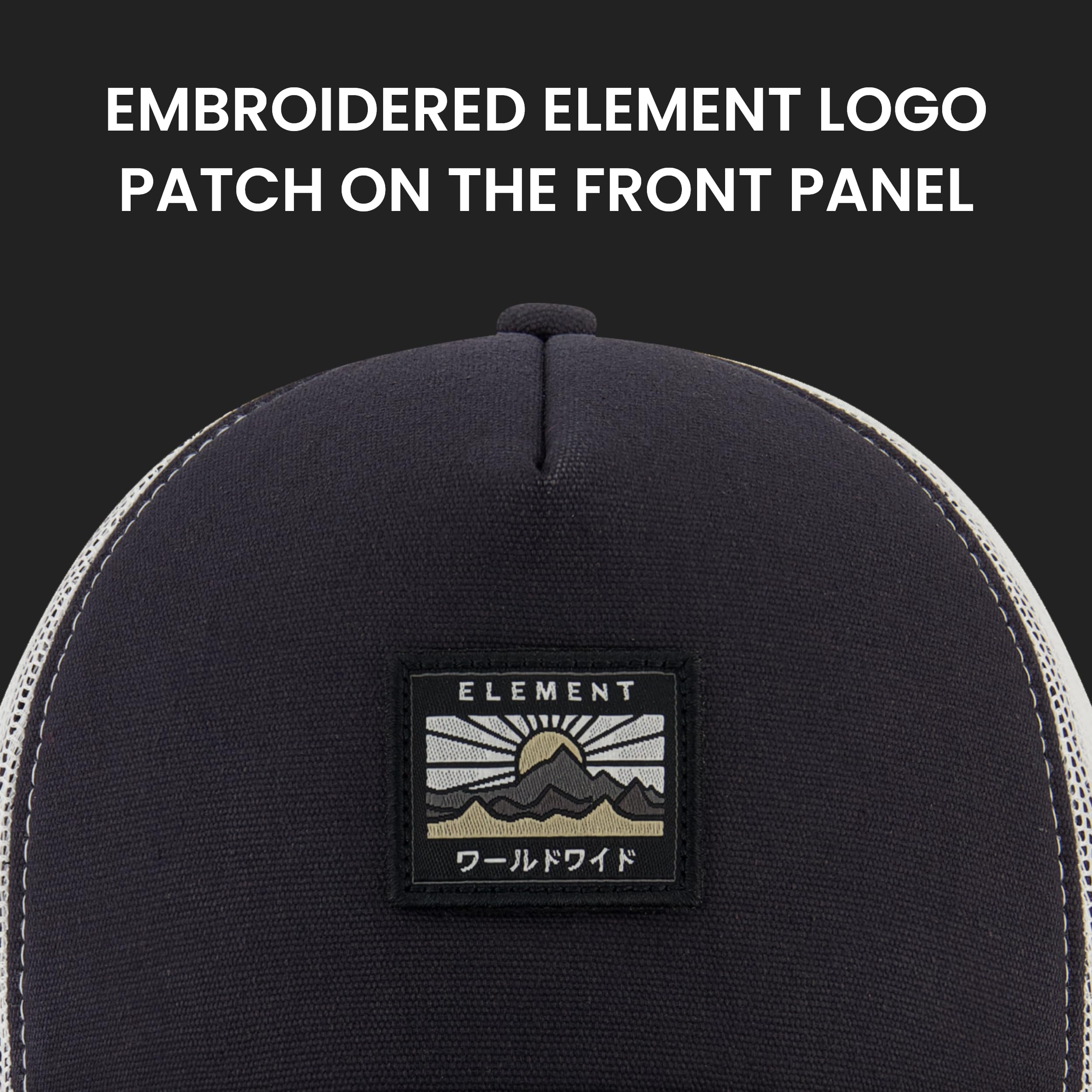 Element Element Trucker Hat, Adult Baseball Cap with Curved Brim - Casquette de Baseball - Mixte