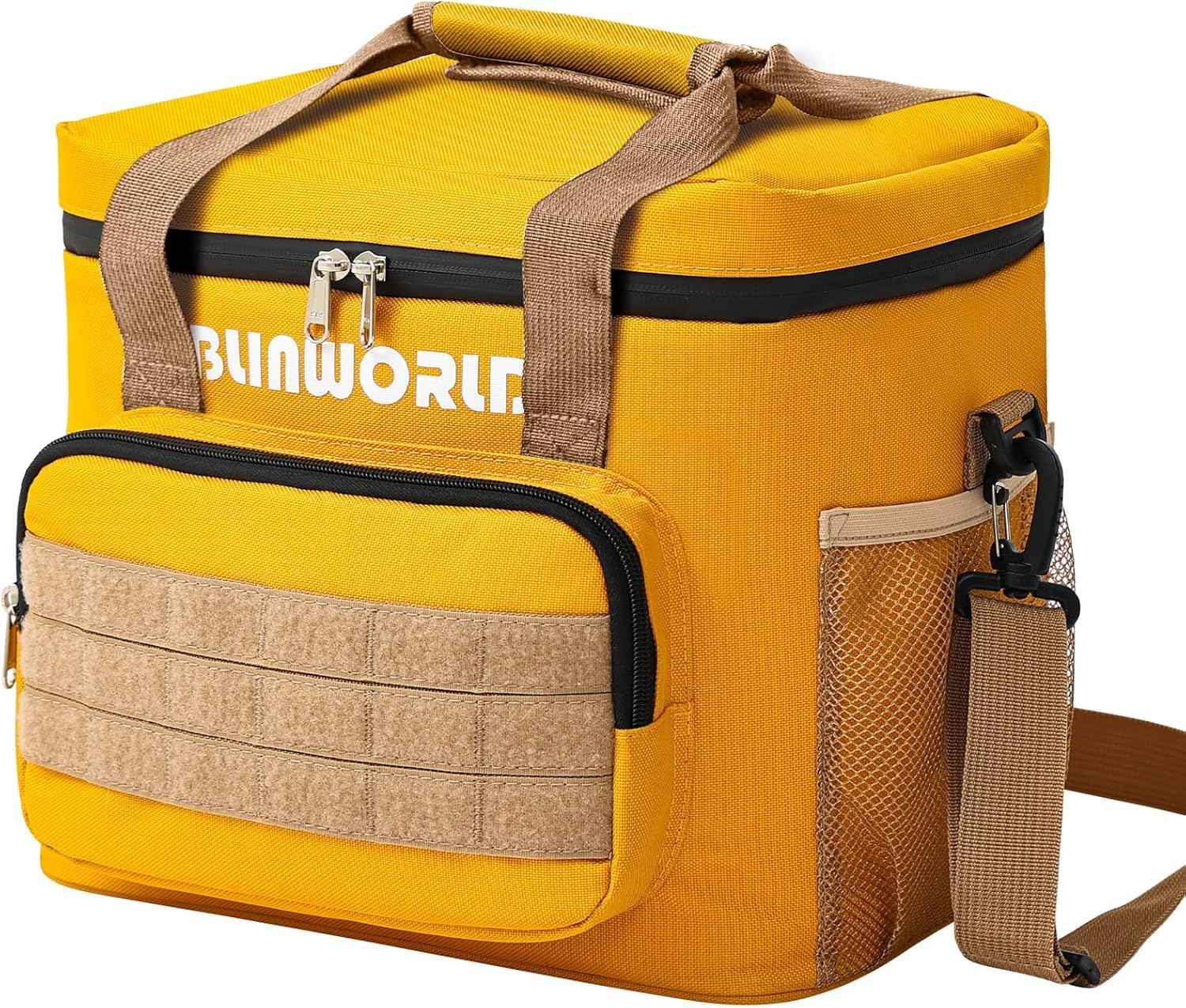 Insulated Reusable Lunch Box for Office Work School Picnic Beach, Leakproof Freezable Cooler Bag with Adjustable Shoulder Strap