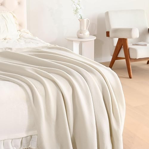 Miniatura 4 de CAI TENG Paquete de 6 mantas de forro polar a granel, ligeras, cálidas, suaves de 50 x 60 pulgadas, manta para niños, manta de picnic acogedora de