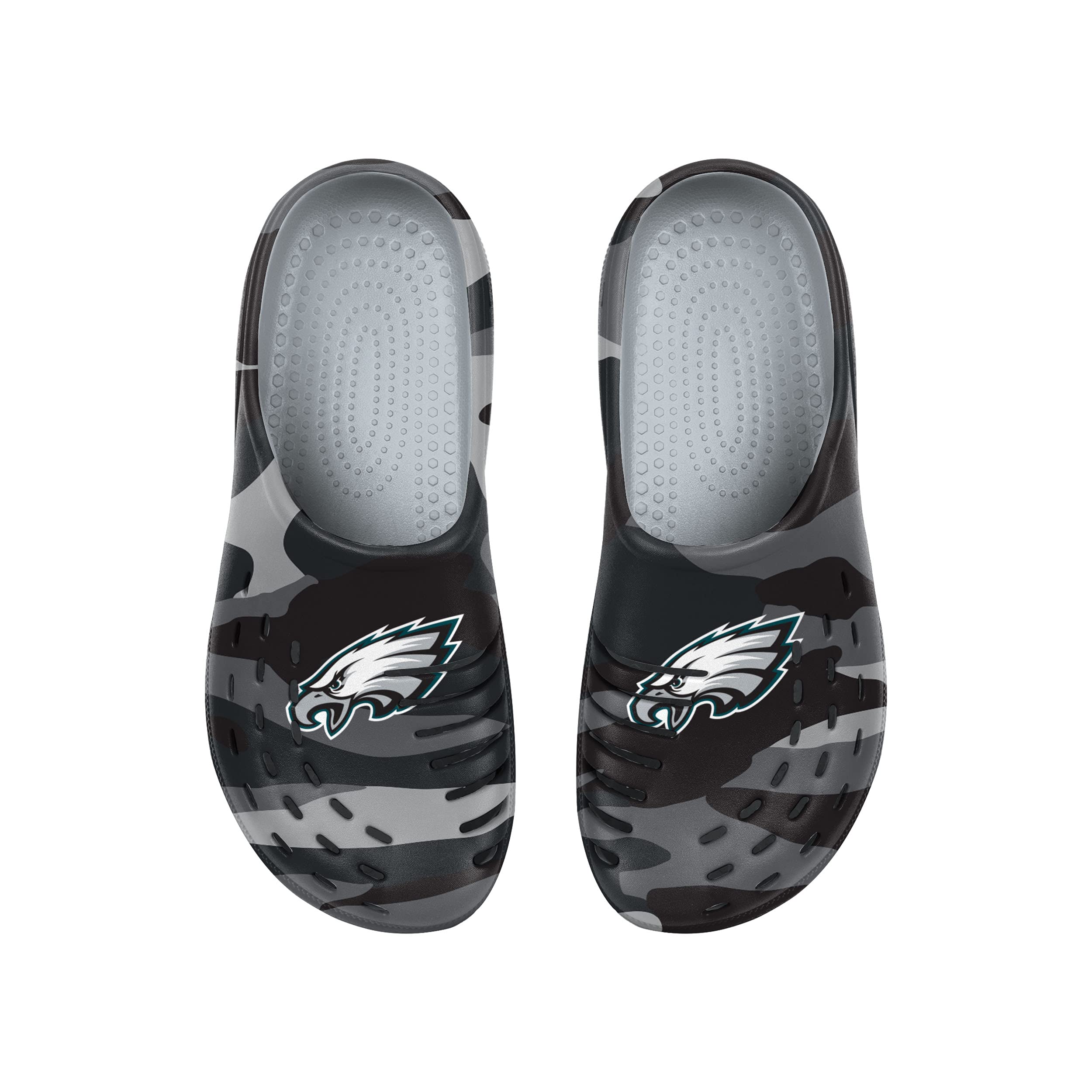 FOCO Herren NFL Team Logo Garten Wasser Sandalen Schuhe Slipper Clogs