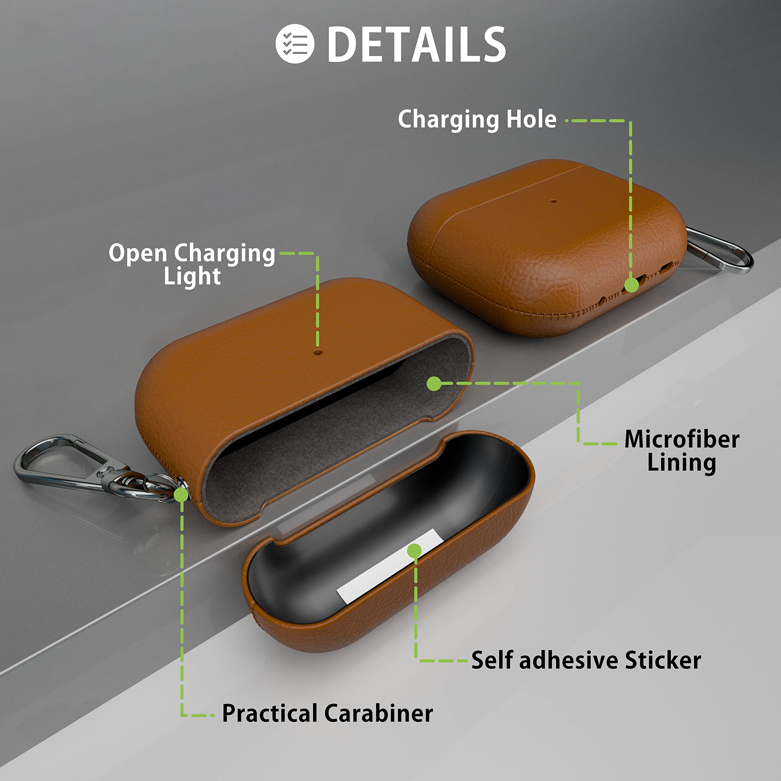 MyGadget Hard Case for Apple Airpods Pro 2nd Generation 2022 - Image 4