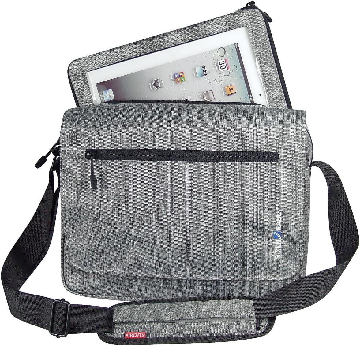 Rixen Kaul Bicycle Handlebar &AMP; Pad Tablet Bag, Grey, 5.5 Litres 0274PGR