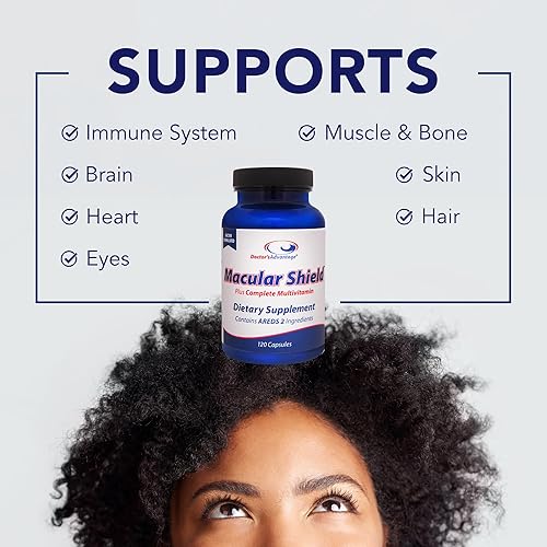 Miniatura 4 de Doctor's Advantage Macular Shield - Vitaminas para los ojos más multivitamínico – 120 cápsulas, suministro para 30 días – Luteína y zeaxantina