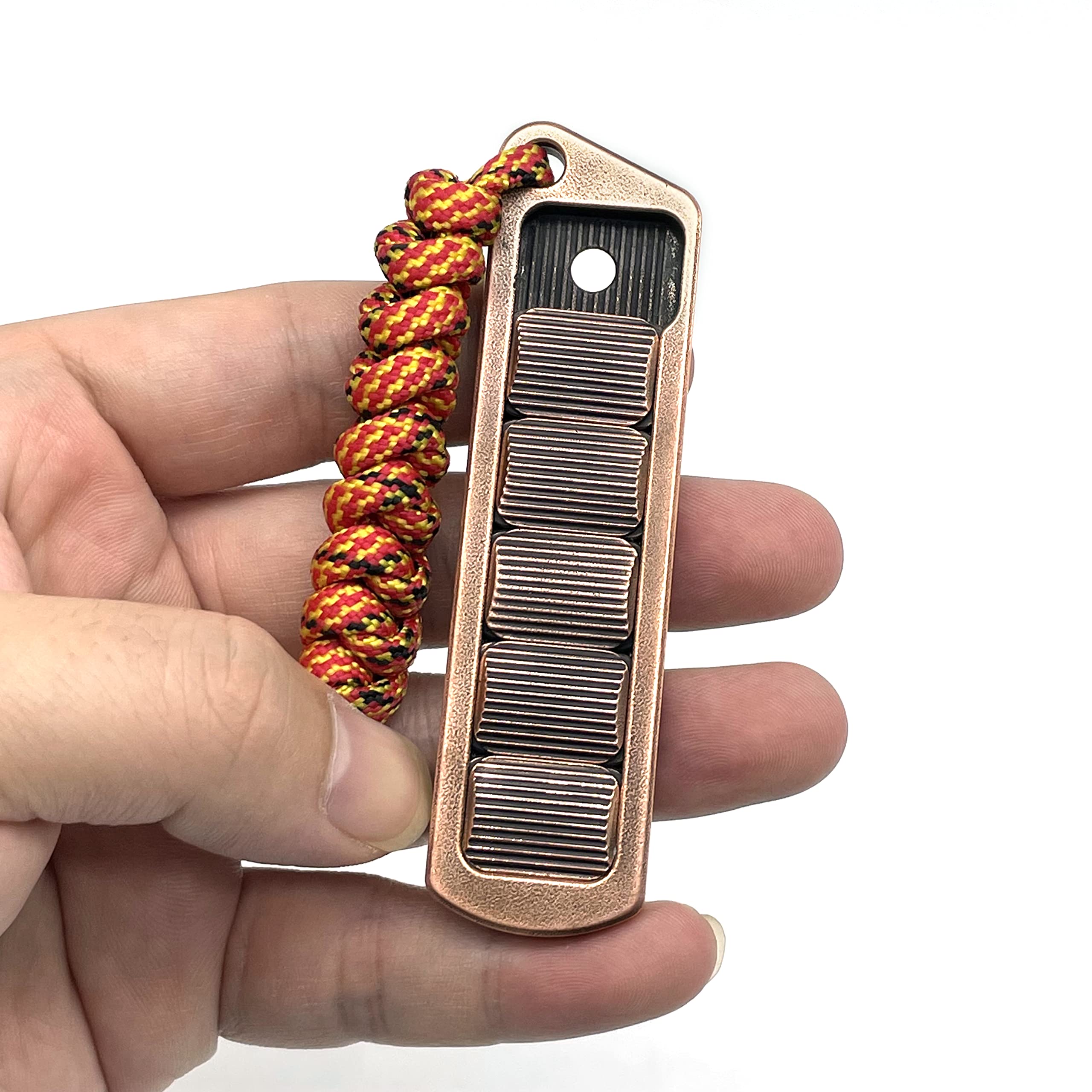 Brass Red Copper Pea pods Magnetic pushes Slider Fidget Toys Anxiety Toys Stress Relief and Tension 