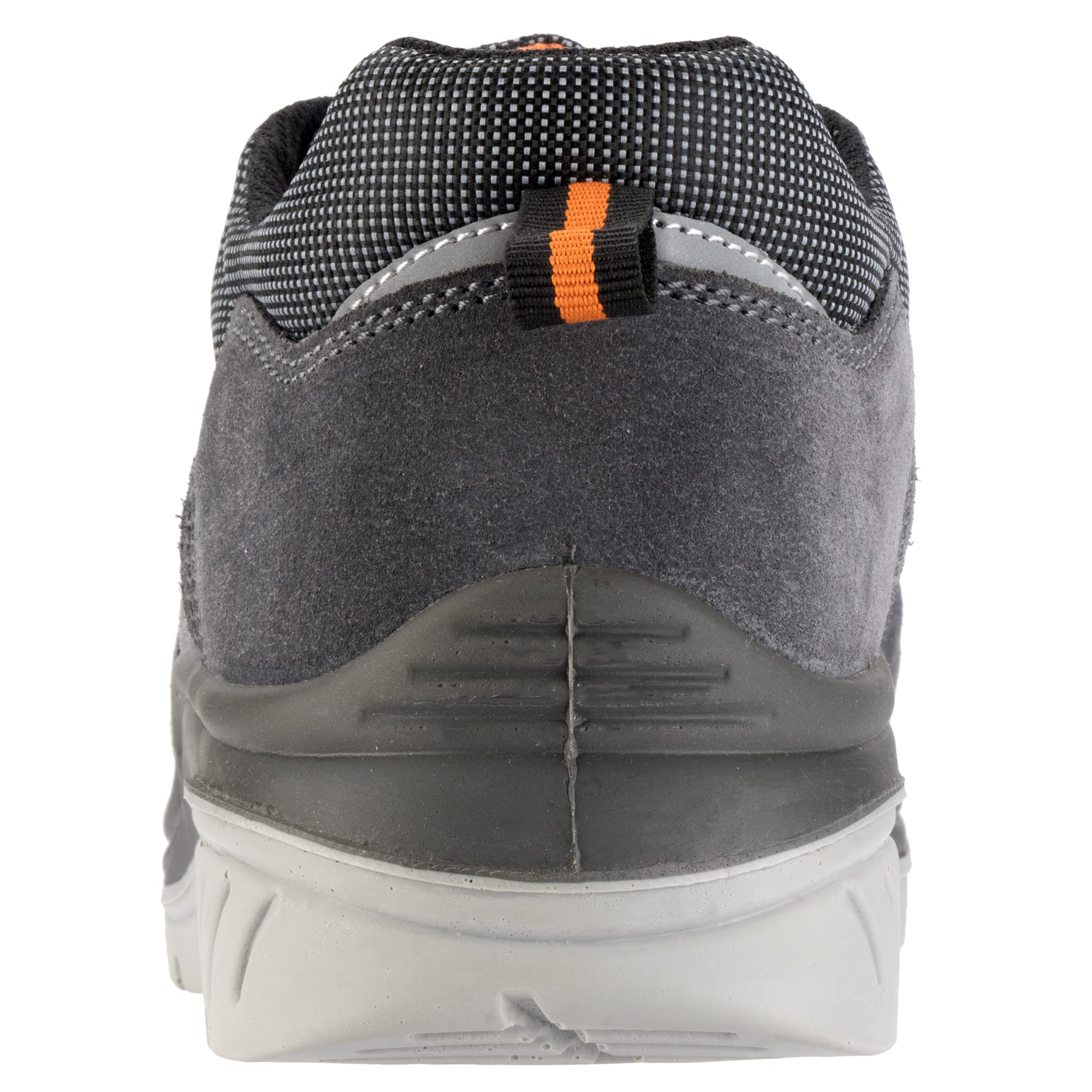 Bellota 72310GJS1P - Zapato de Seguridad Comp+ Gris S1P de Hombre y Mujer de Piel Serraje Transpirable, Acolchada y con Zonas Reforzadas Antiabrasión