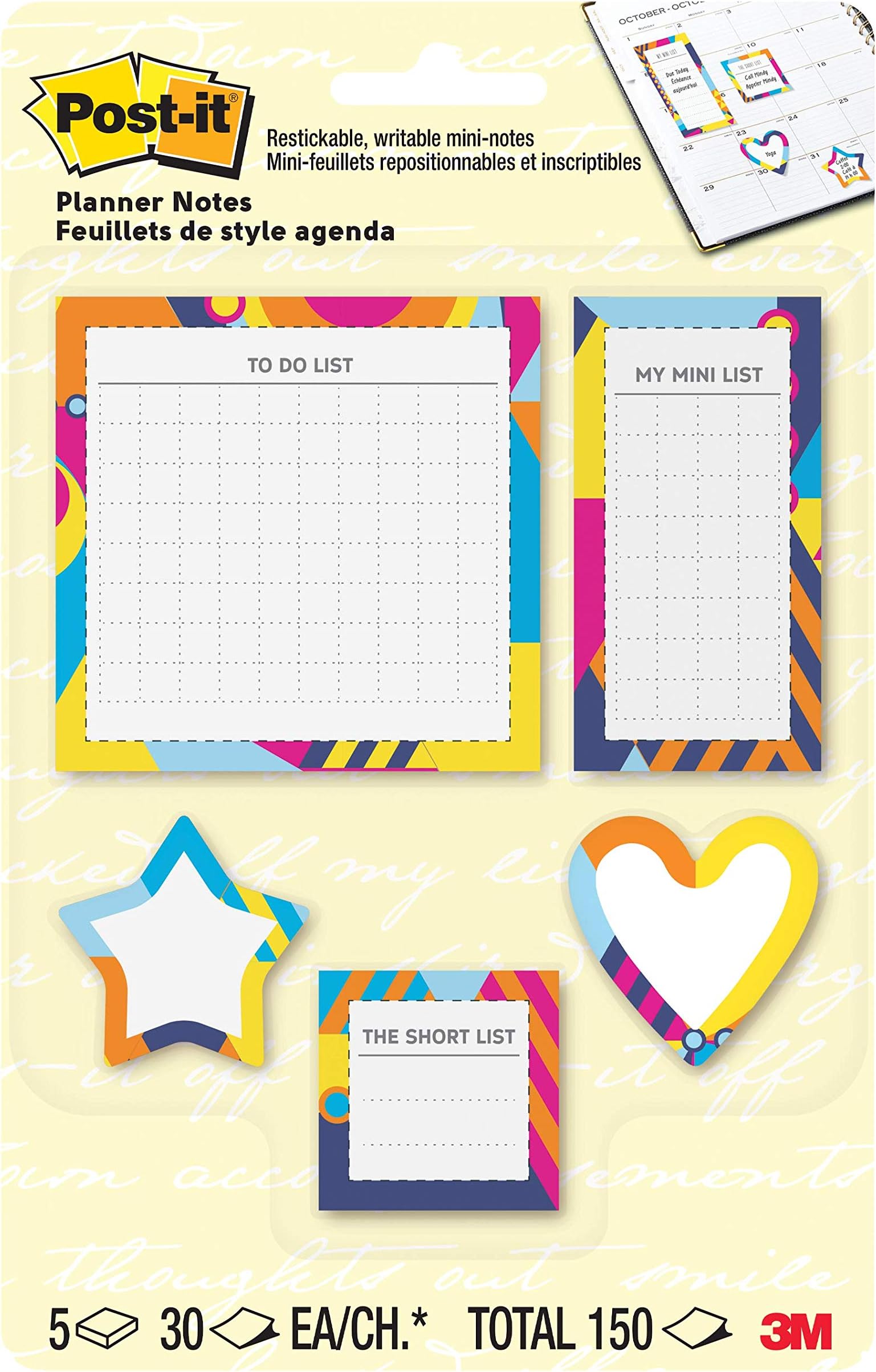 Amazon.com : Redi-Tag Thought Bubble Notes 2 Pads, 3 x 3 Inches, Neon ...