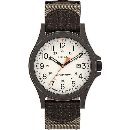 Reloj Timex T2h281 Men's Easy Reader Date Fecha De Cuero Color De La