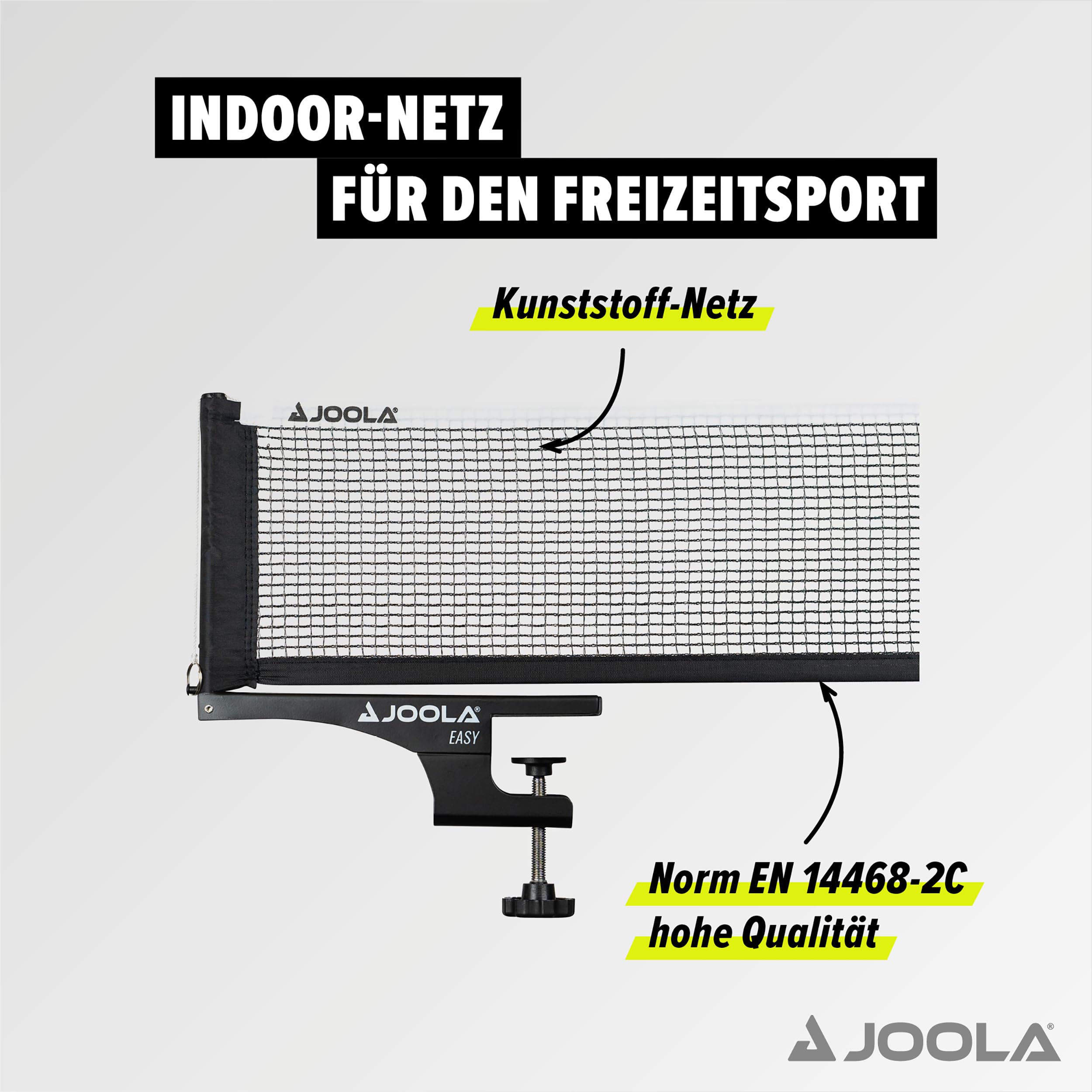 Joola 31008 Red Postes de ping pong con soporte negro