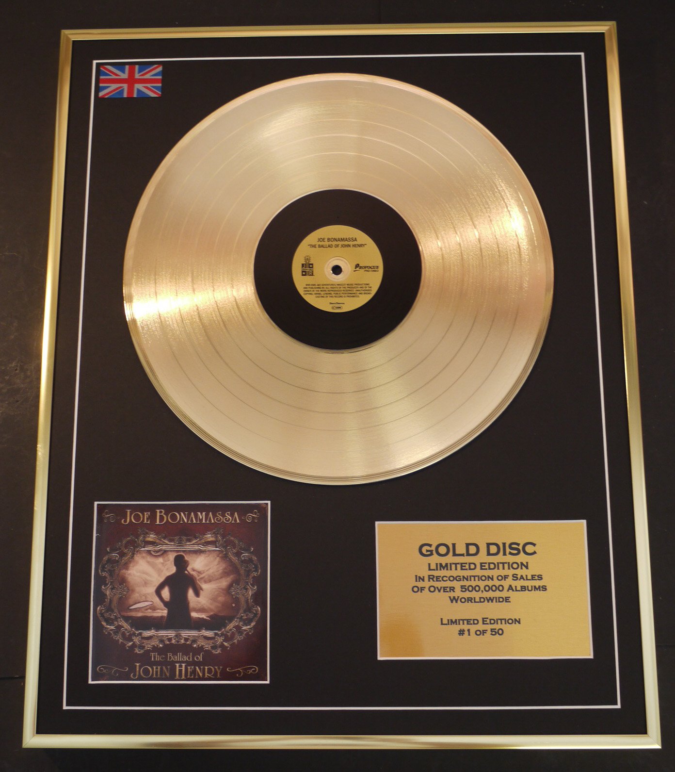Joe Bonamassa/LTD. CD mit goldfarbenen Schallplatten/Schallplatten/The Bally of John Henry