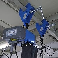 Vista 5 de Tractel Corso Beam Clamp - Abrazadera ajustable 1 tonelada - Capacidad de carga de 2200 libras Apertura de 3 a 9 pulgadas Diseño resistente