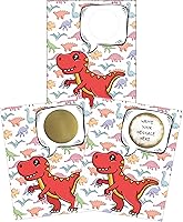 Vista 31 de My Scratch Offs - Paquete de 20 Mini Tarjetas Rasca y Gana DIY de Corazón Rosa para San Valentín con Calcomanías, 3x4 Pulgadas, Notas de Amor