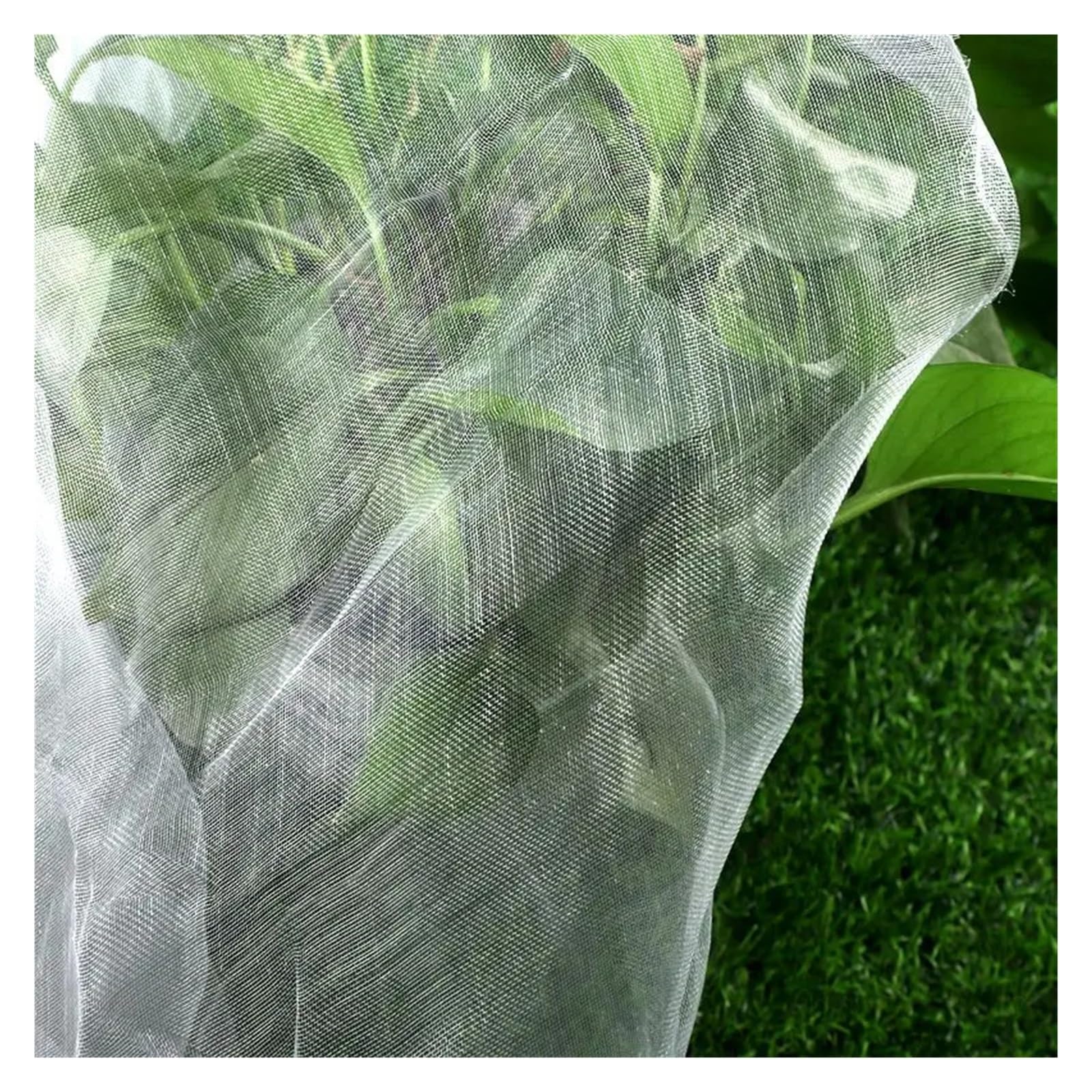 anti bird netting 60 Mesh Cover Protect Plant Shrub Nylon Anti Bird Netting Protection Net for Fruit Crop Tree for Pond Fruit Protection(4mX6m)