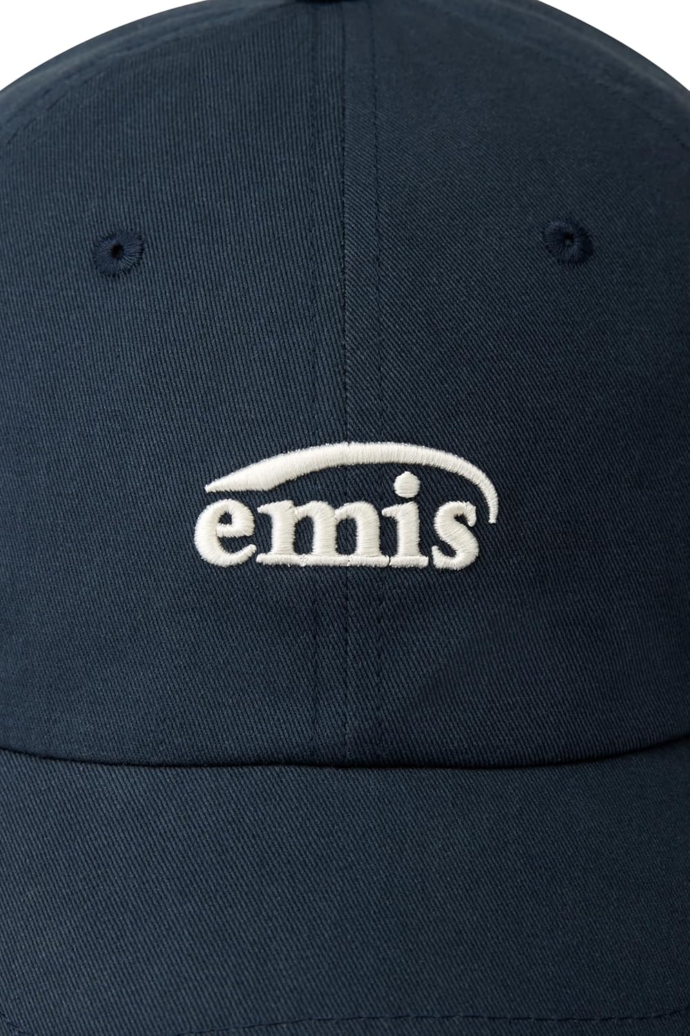 Small Logo Baseball Cap Adjustable Unisex Casual Streetwear Hat Navy