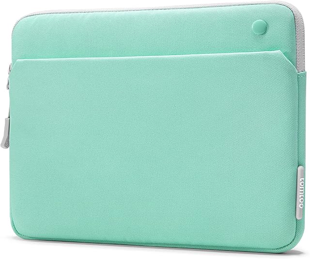tomtoc Tablet Sleeve Bag for 12.9-inch iPad Pro M2&M1 ( 6th/5/4/3rd generation) 2022-2018 with Magic Keyboard and Smart Keyboard Folio or Logitech Slim Folio Pro Case, Front Pocket Tablet Accessories
