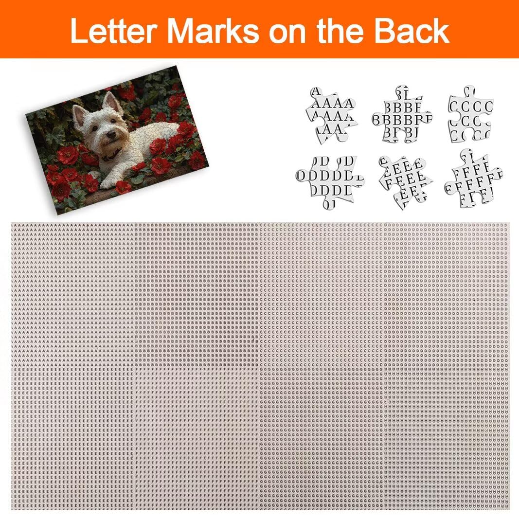 Puzzle 1000 Piezas, Puzzle Perro, Rompecabezas Adultos, Regalo Mujer -8113