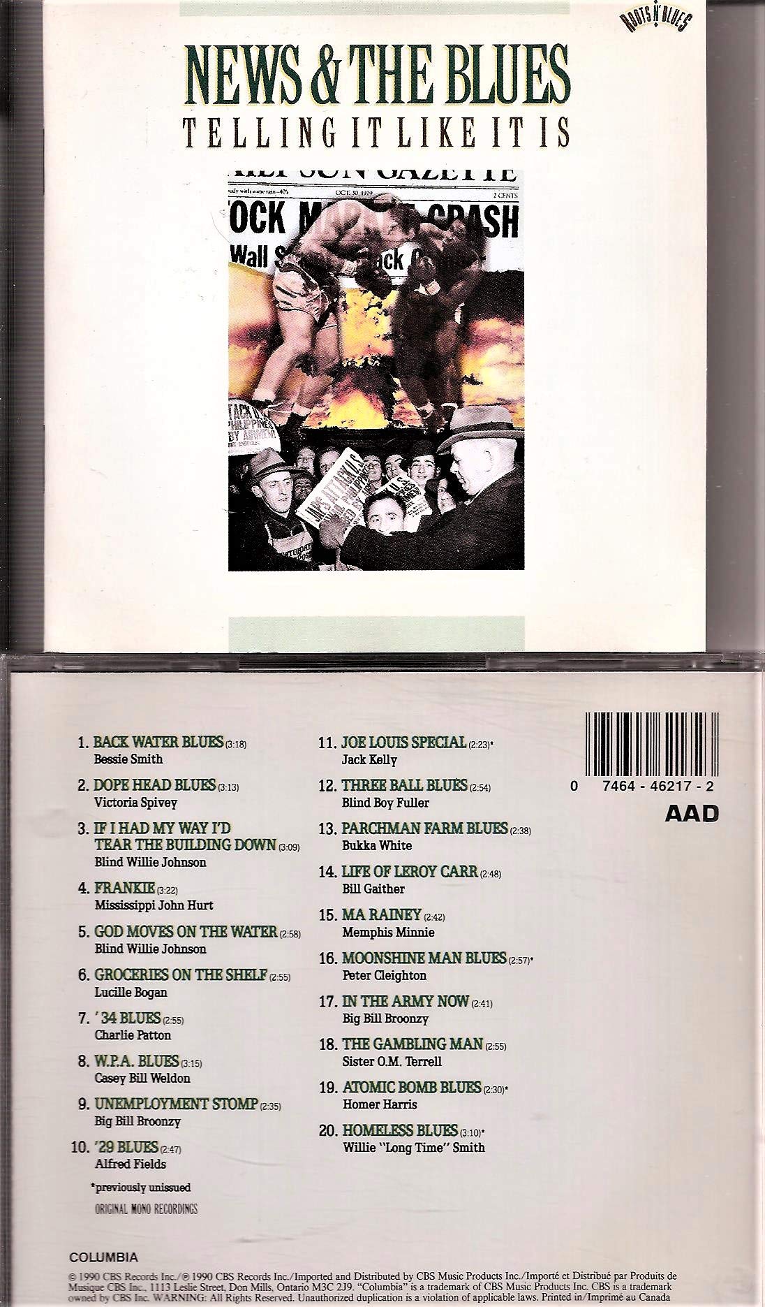 Blues & News [Audio CD]