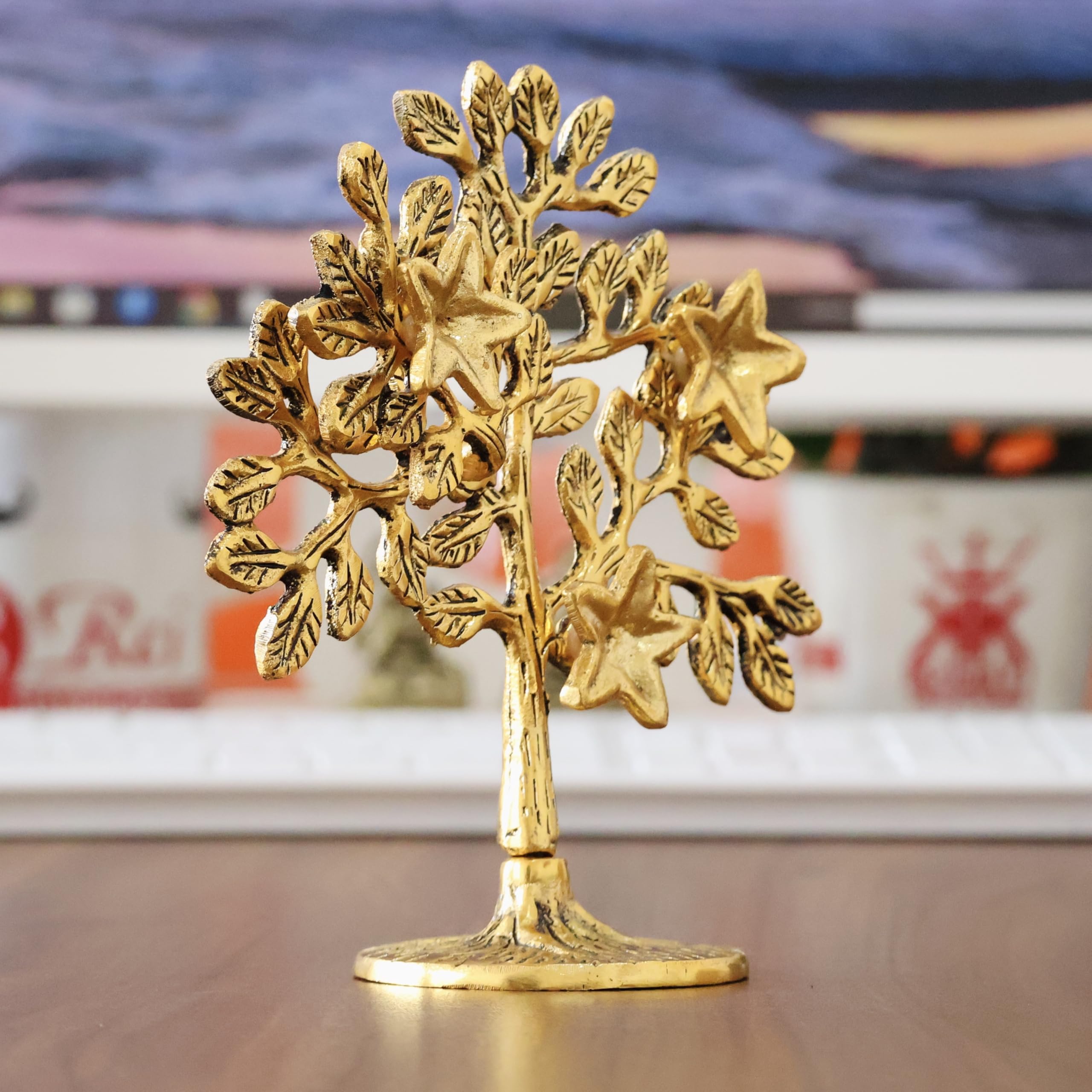 Buy KridayKraft Metal Kalpavriksha Tree Showpiece Trees of Life