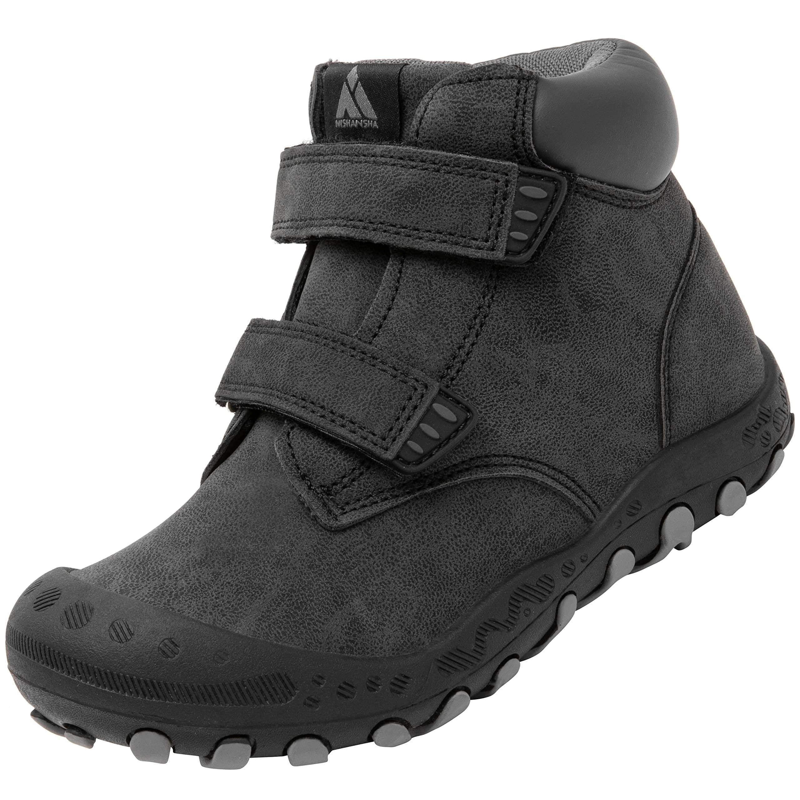 Mishansha Zapatillas de Senderismo para Niños Antideslizante Niños Niñas Botas de Trekking Ligeras Deportivas Tallas 24-38 EU