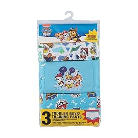 Paw Patrol Boys Toddler Potty Training Pant and Starter Kit with Stickers and Tracking Chart in Sizes 18M, 2T, 3T, 4T, 3-Pack Training Pant, 2T