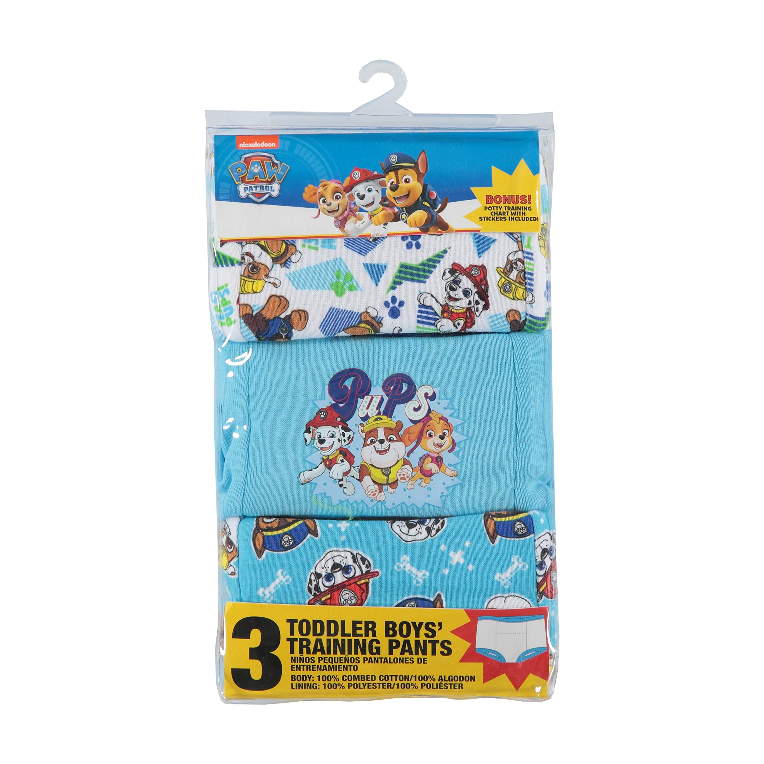 PAW Patrol Jungen Baby-und Kleinkind-Trainingsunterwäsche (3er Pack)