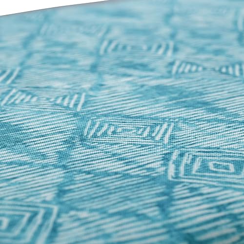 Miniatura 4 de Pillow Perfect Exterior  Cojín para silla Nesco Caribe Squared Corners para interiores, 36.5 X 18 X 3, azul