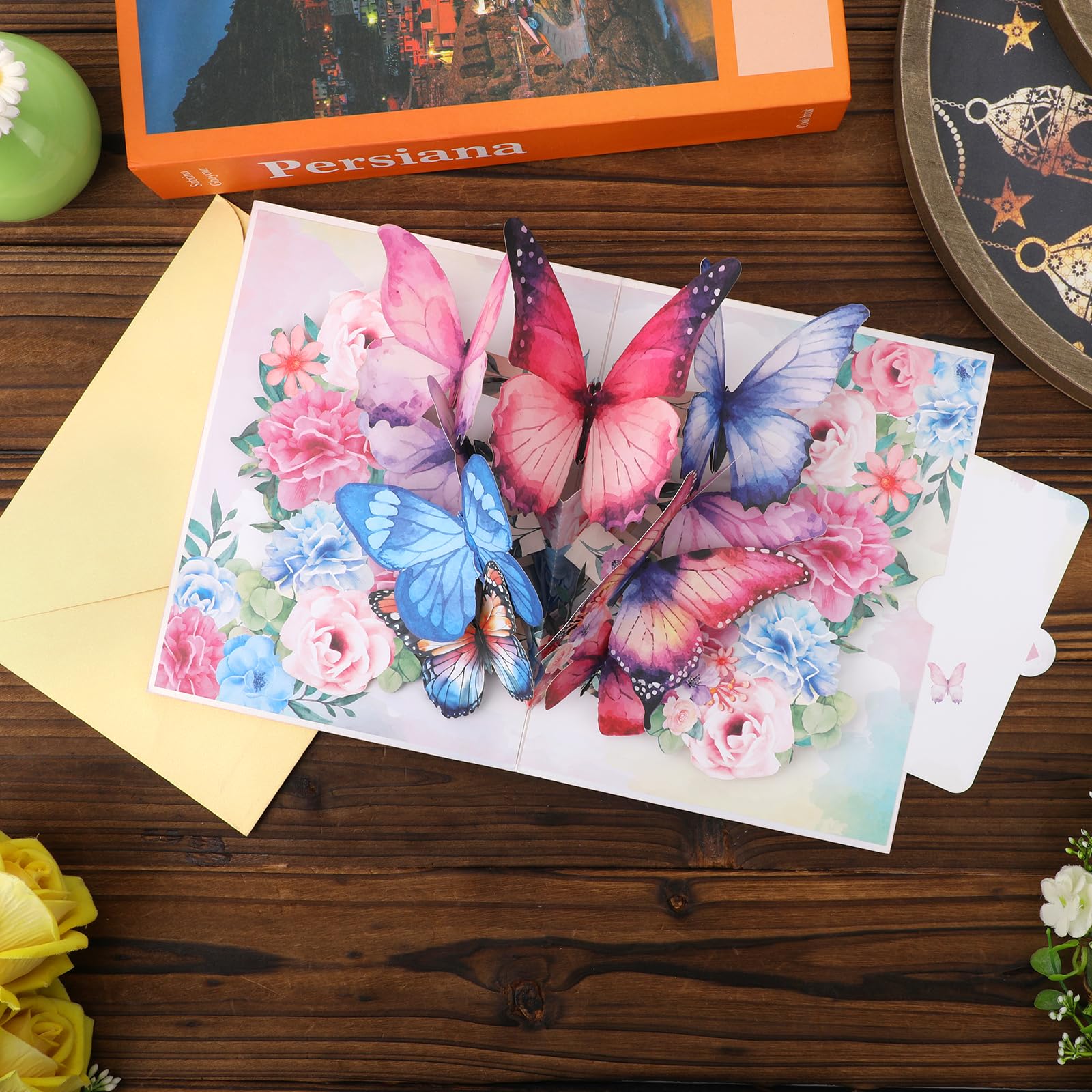 3D Pop Up Butterfly Cards | Envelope Included | Various Sizes