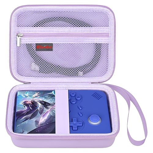 Elonbo Carrying Case for RG40XXV  RG405V Retro Handheld Game Console, Android Retro Handheld Gaming Travel Storage Cover Bag Linux System Games
