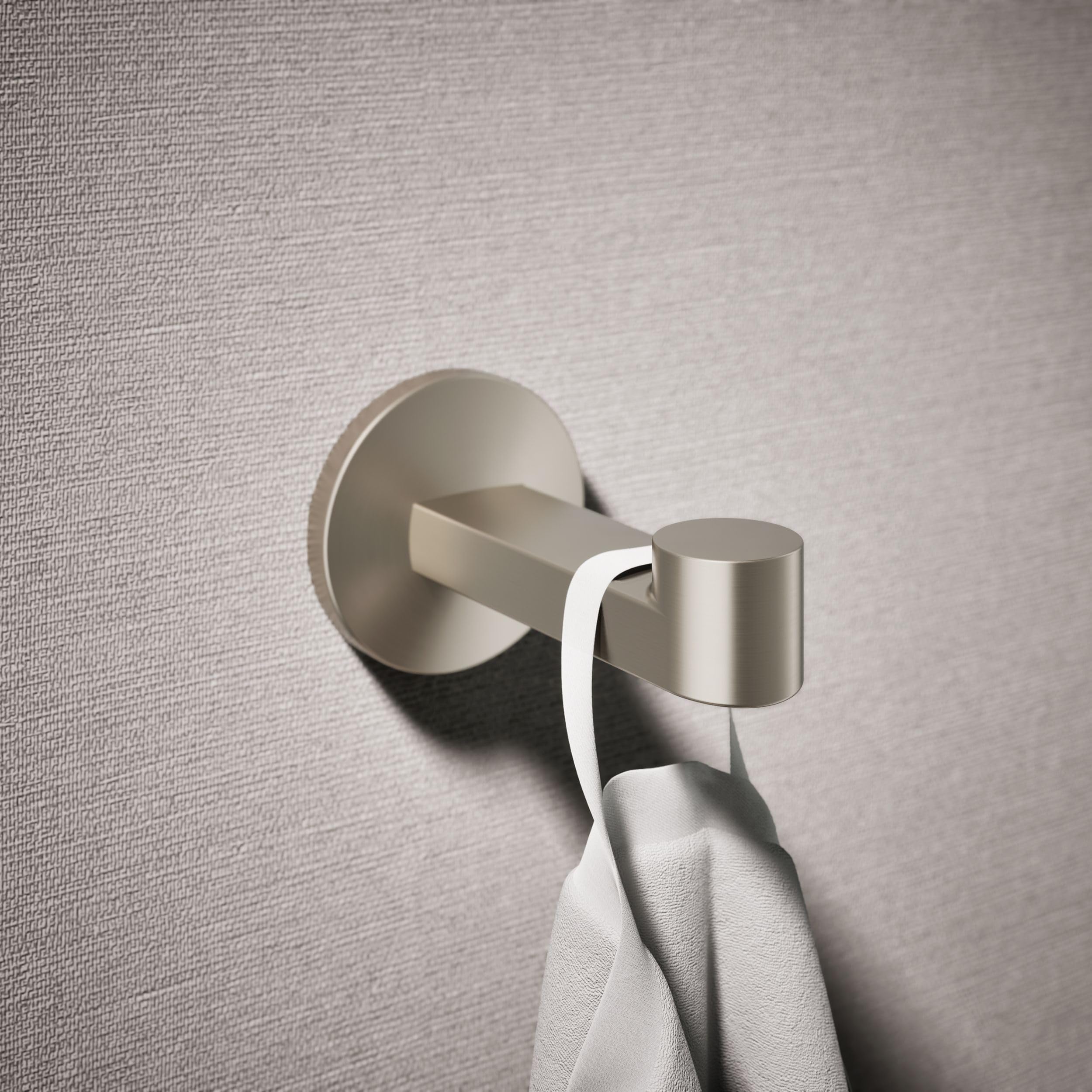 Kohler 78378-BN Components® Robe Hook, Vibrant Brushed Nickel