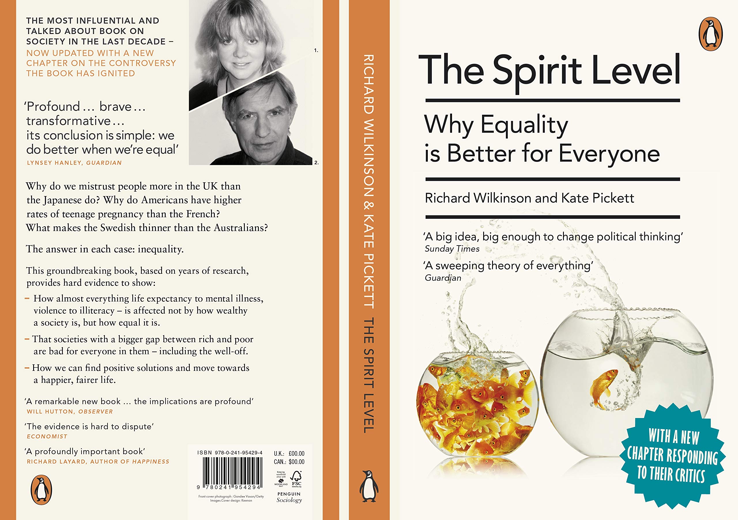 The Spirit Level New Edition: Why Equality Is Better For Everyone