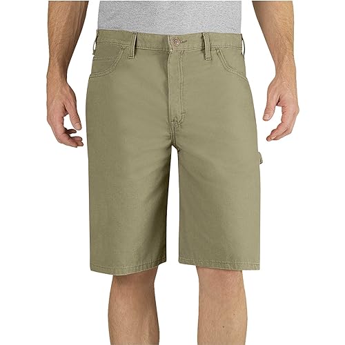 Dickies Men's 11 Inch Lightweight Duck Carpenter Short