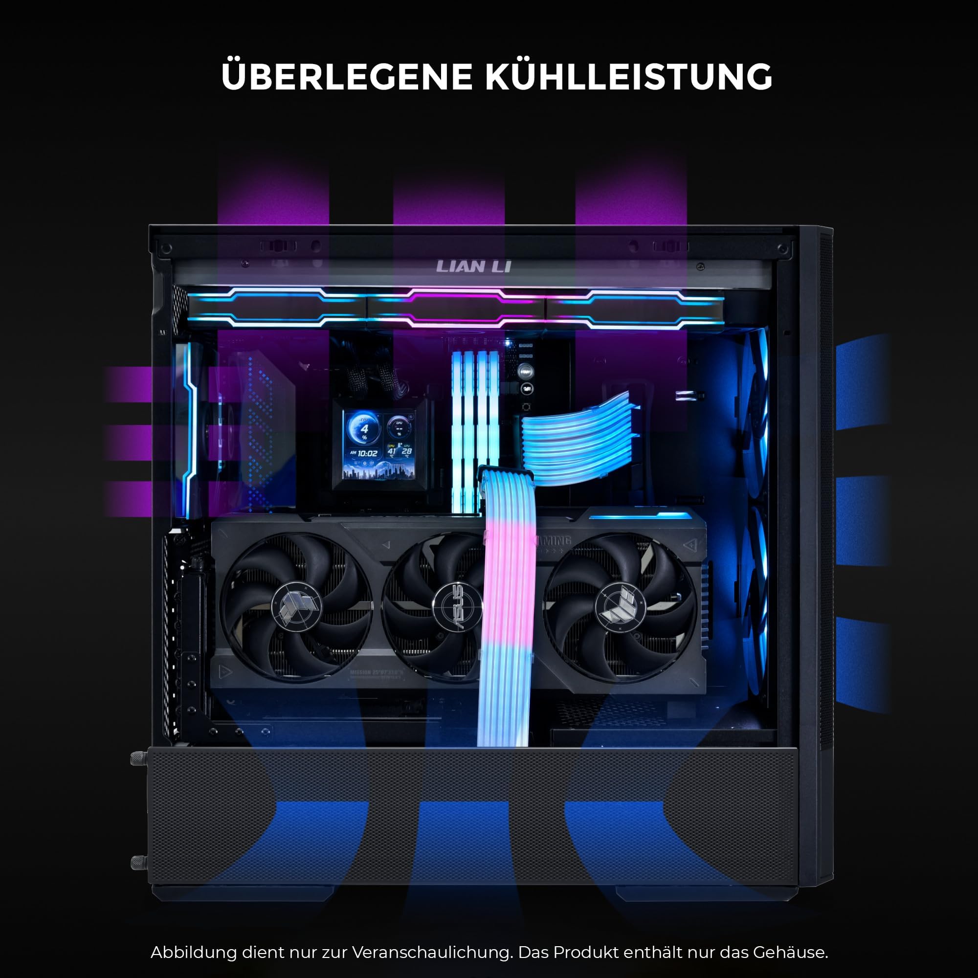 LIAN LI LANCOOL 207 PCケース ファン合計4付き Amazon.com: Lian Li Lancool 207 Black Cabinet with 4 Fans