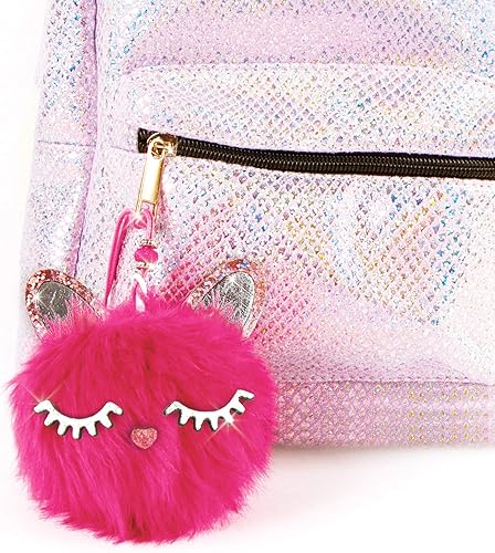 Miniatura 7 de Make It Real Kit de bricolaje para abrazar, crea 4 adorables personajes de pompones con 36 piezas, juego de artes y manualidades todo en uno para