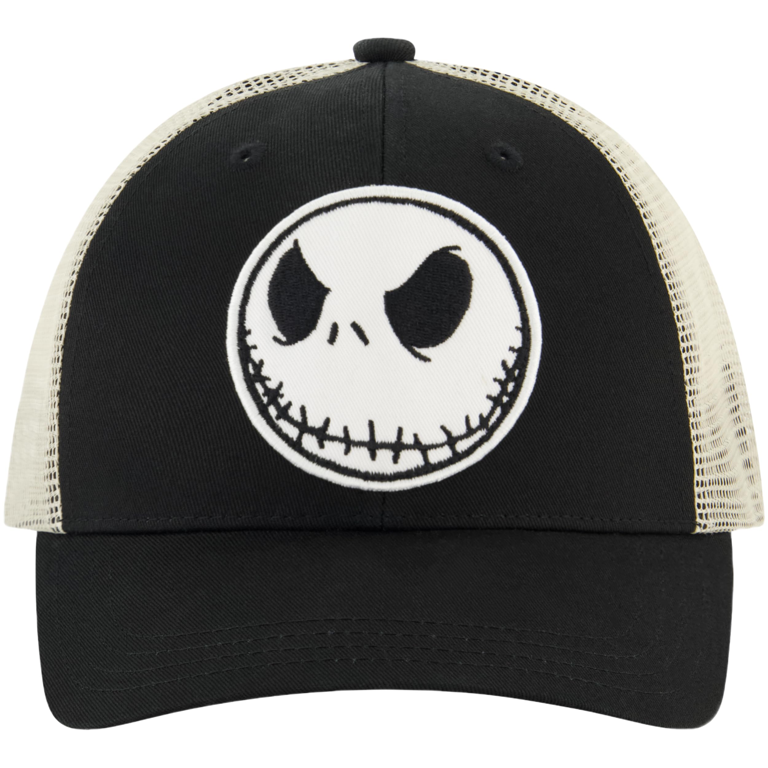 Disney The Nightmare Before Christmas Trucker Hat Adult Baseball Cap with Curved Brim Black One Size