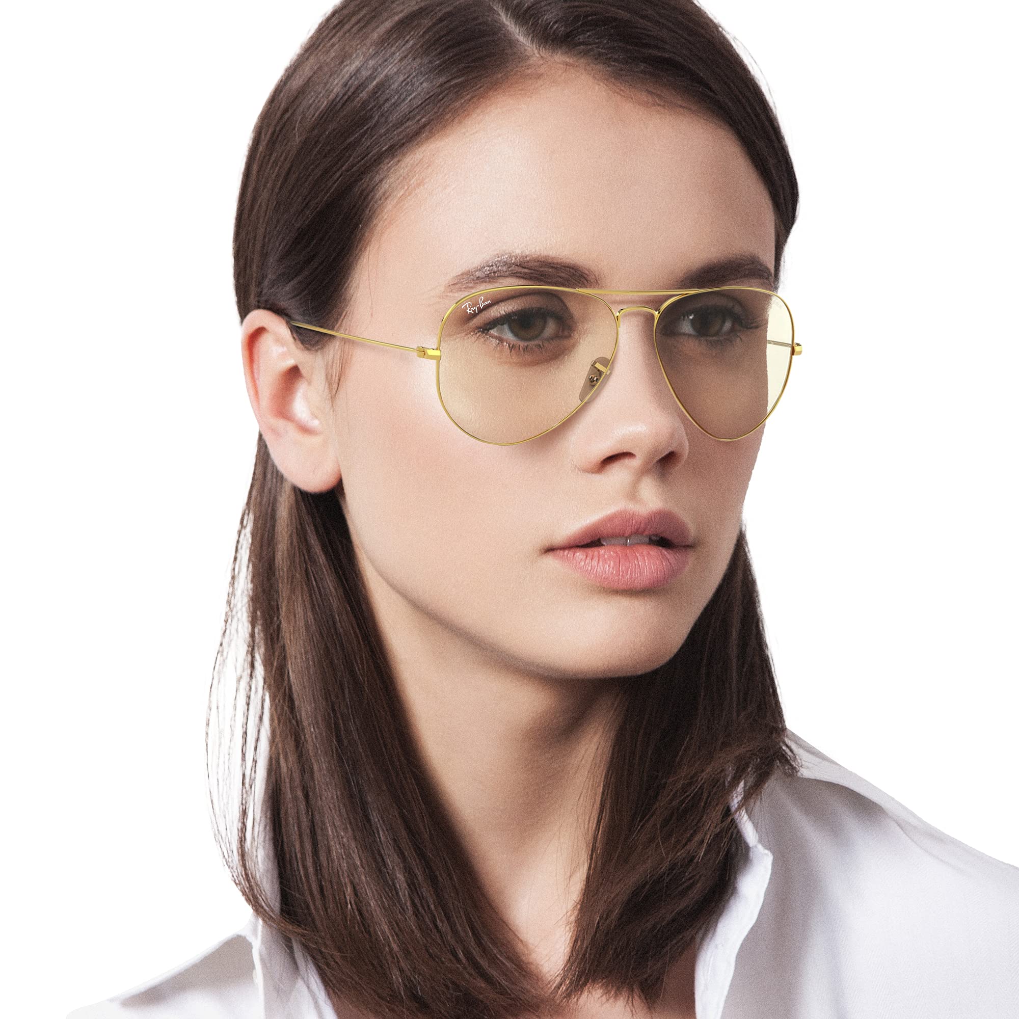 Ray-Ban RB3025 Classic Evolve fotochromowe okulary przeciwsłoneczne lotnicze