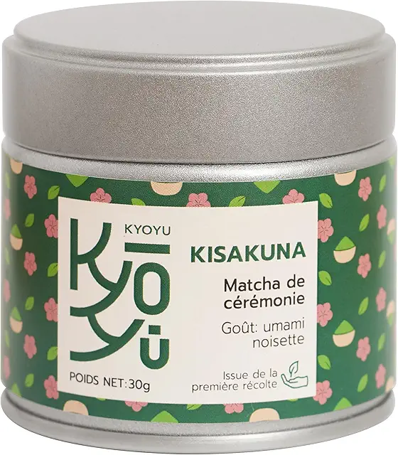 Ceremonial Matcha Powder - Kisakuna 100% Japanese Green Tea 30g